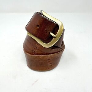 Levi's 1.5" Genuine Leather Belt Brown 40